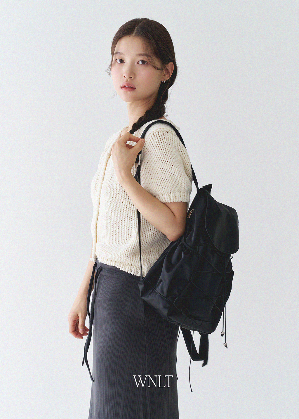 Bow Backpack Black
