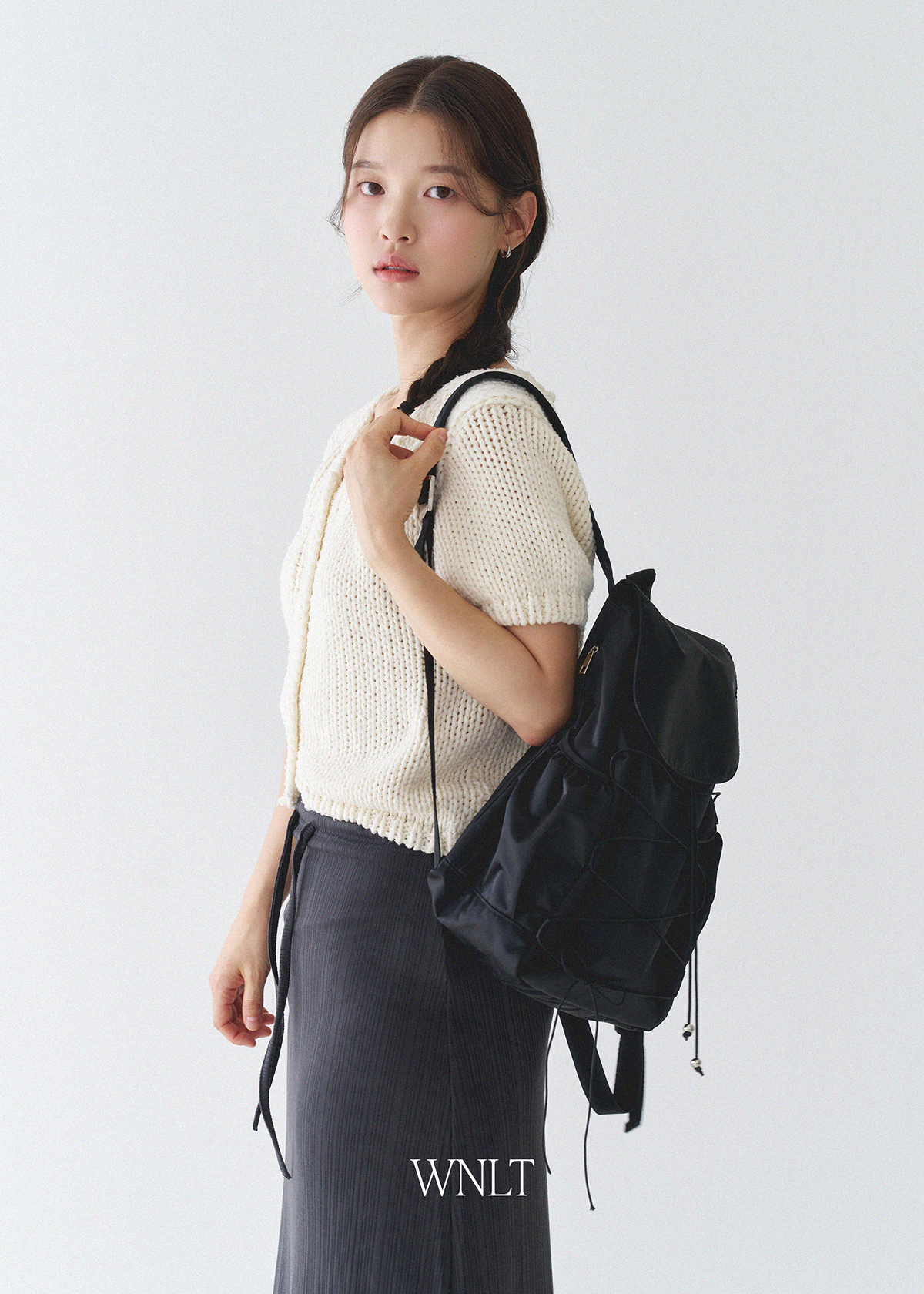 Bow Backpack Black