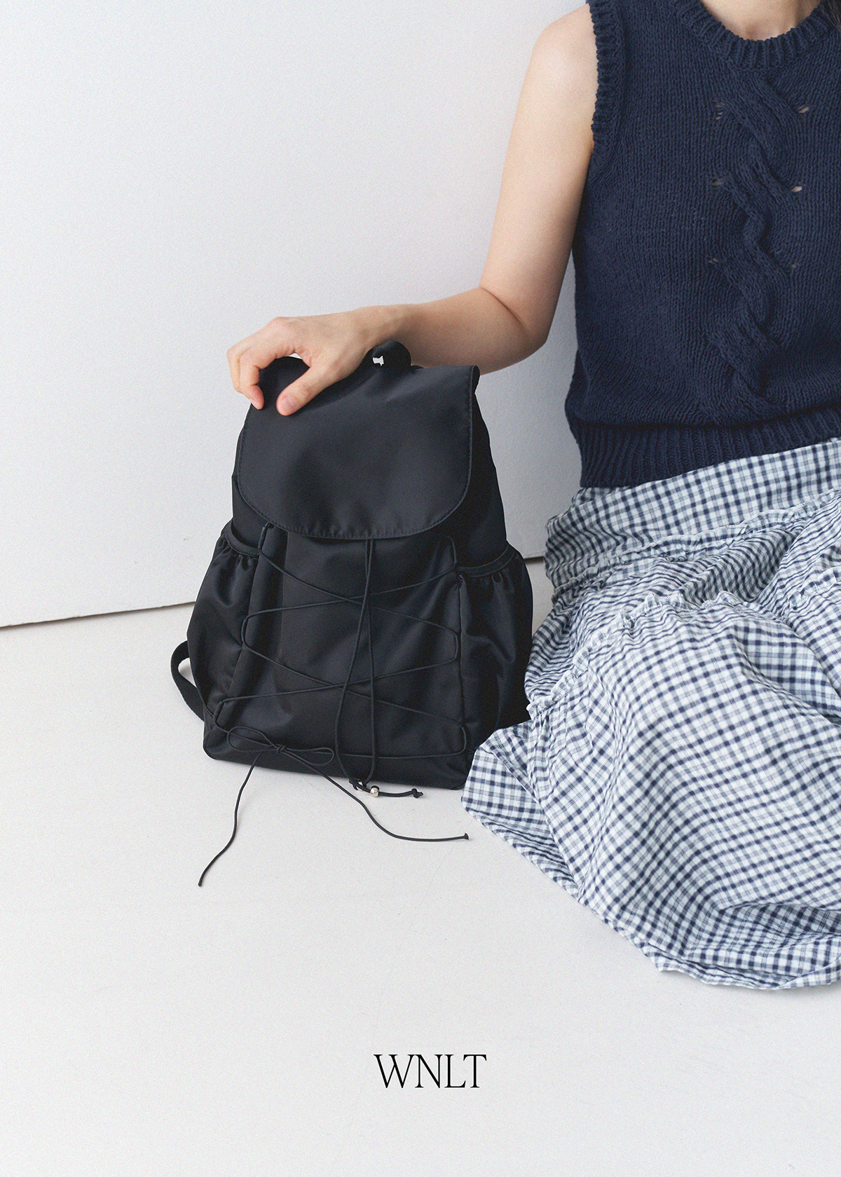 Bow Backpack Black