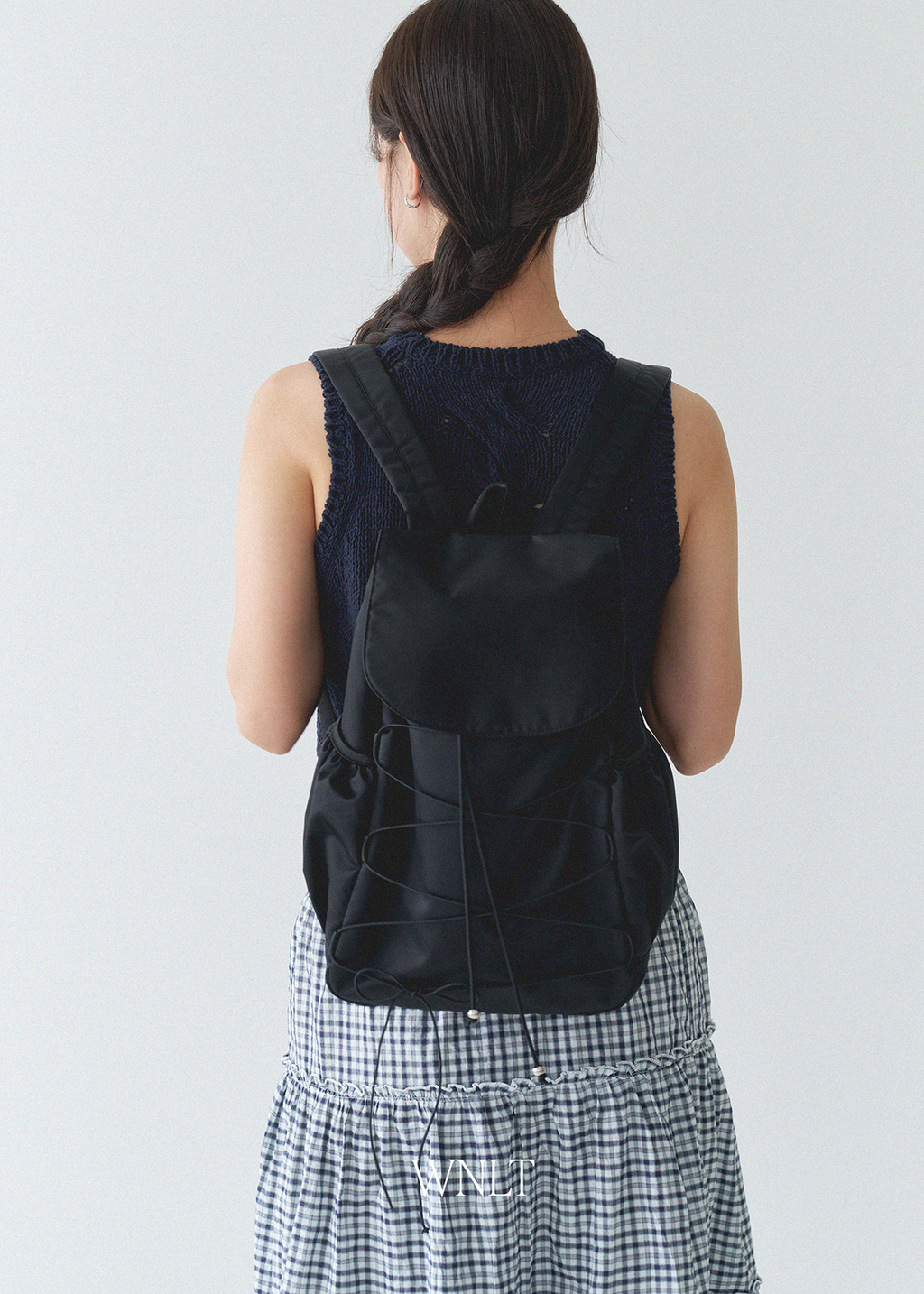 Bow Backpack Black
